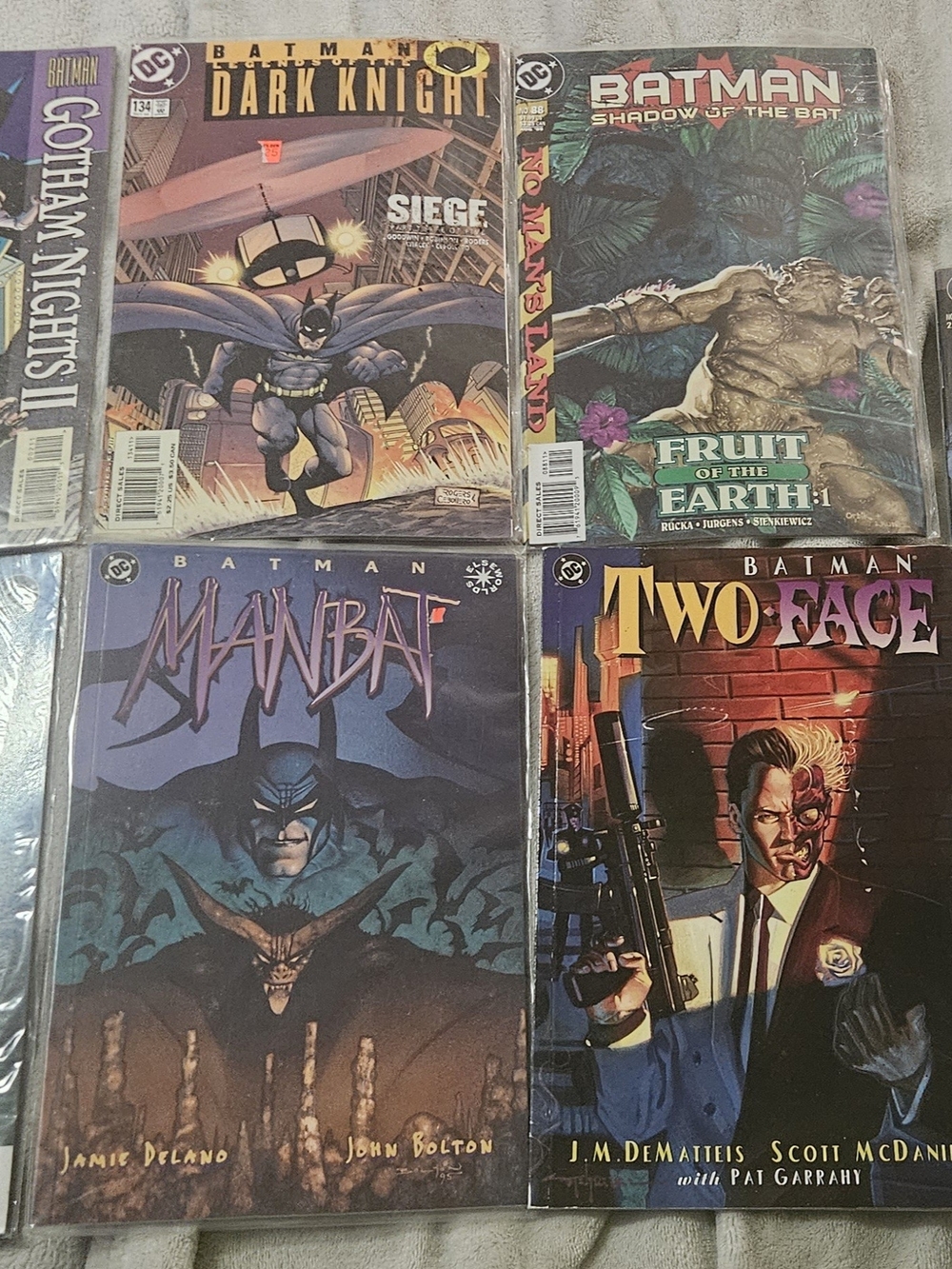 BATMAN lot Of 7 Dc Comics C51